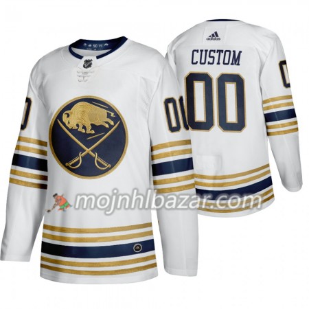 Dresovi Buffalo Sabres Custom 50th Anniversary Adidas 2019-2020 Bijela Authentic - Muške